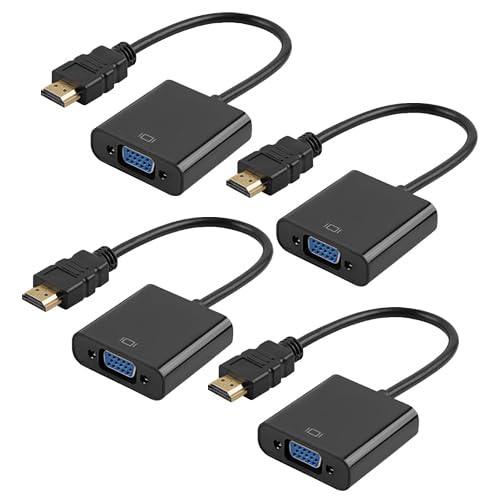 Amazon.co.jp: HDMI to VGA 変換アダプタ 変換ケーブル D-SUB 15ピン